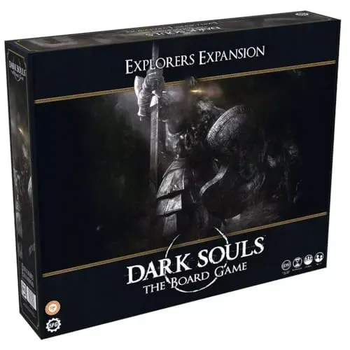 Steamforged Dark Souls: Explorers Expansion (English) - Gesellschaftsspiel mit neuen Inhalten, die dich gegen gefährliche Feinde testen und mit neuen Schätzen belohnen. Enthält 18 Terrain-Miniaturen für ein noch intensiveres Spielerlebnis!