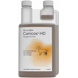 NutriLabs Canicox-HD Gelenksaft für Hunde 1L - Gelenkunterstützung mit MSM & Chondroitin - Gelenk- & Knochenschutz für Hunde - Hochwertiger Gelenksaft mit wichtigen Mikronährstoffen für gesunde Gelenke, ideal für alle Hunderassen.