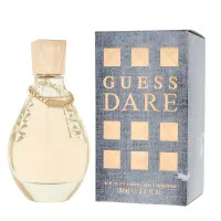 Guess Dare Eau de Toilette Spray 100ml - Eau de Toilette für Frauen, kreiert von Parfümeur Bruno Jovanovic, vereint exotische Noten von Kumquat und Kaktusblüte für einen sinnlichen Duft.