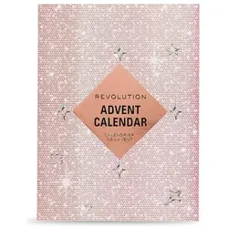 Makeup Revolution London Adventskalender 2024 - Adventskalender mit 24 Make-up-Produkten, vegan und tierversuchsfrei, ideal für festliche Looks und tägliche Pflege.