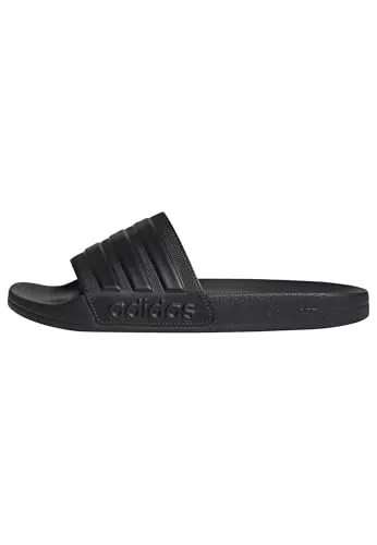 adidas Adilette Shower Sandalen Schwarz 13 - Badeschuhe mit bequemem Fußbett, ideal für Pool und Strand, bieten perfekten Halt und sind schnell trocknend.