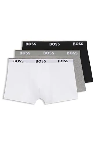HUGO BOSS Herren Boxershorts 3er Pack - Größe S - Hochwertige Unterwäsche für Herren, Größe S, mit komfortablem Sitz und stylischem Design, ideal für den täglichen Gebrauch.