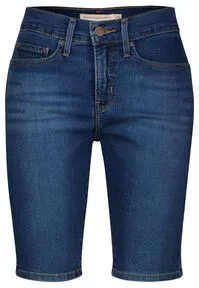 Levi's Shorts "SHAPING BERMUDA" im Five-Pocket Style, Gr. 30 - Luftige Damen-Shorts mit schmaler Beinform und klassischer Leibhöhe, pflegeleichtes Material für vielseitige Kombinationsmöglichkeiten.