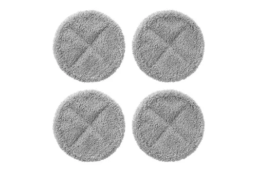 Samsung Mikrofaser-Pads für Spinning Sweeper Wischaufsätze VCA-WB650 GL - Wiederverwendbar, antibakteriell und ideal für die einfache Reinigung von Hartböden, 4 Stück