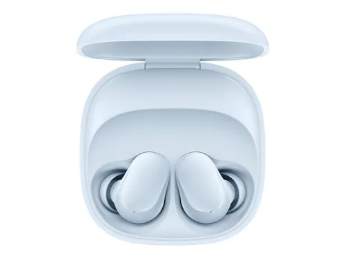 Xiaomi Redmi Buds 6 Play - Blue BHR9283GL - True-Wireless-In-Ear-Kopfhörer mit 10-mm-Dynamiktreiber und AI-Rauschunterdrückung. Genießen Sie bis zu 36 Stunden Spielzeit und spritzwassergeschützten Tragekomfort für Sport und Alltag.