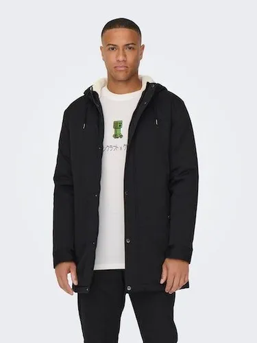 ONLY & SONS Parka ONSALEXANDER LIFE PARKA OTW VD - Funktionsjacken für den Winter, mit verstellbarer Kapuze und warmer Fütterung, ideal für stilvolle Freizeit-Looks und jeden Wetterumschwung.