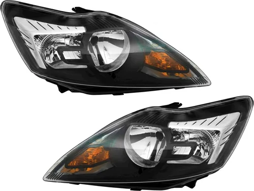 TYC Scheinwerfer Set für Ford Focus MK2 Facelift - Frontscheinwerfer Set für Ford Focus MK2 Facelift, inkl. Stellmotoren für elektrische Leuchtweitenregulierung und E-Prüfzeichen - ideal für optimale Sicht und Sicherheit im Straßenverkehr.