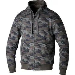 RST Urban Hoodie Camo - Dunkelgrün/Braun/Schwarz - XS - Hochwertiger Textil-Hoodie für Herren mit abriebfester Außenschicht, ideal für den täglichen Einsatz. Ausgestattet mit zertifizierten Protektoren für mehr Sicherheit und Komfort.
