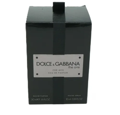 Dolce & Gabbana The One For Men Eau de Parfum 50ml + Travel Spray 10ml - Eleganter Herrenduft mit intensiven Noten, ideal für unterwegs. Perfekt für besondere Anlässe und den täglichen Gebrauch.
