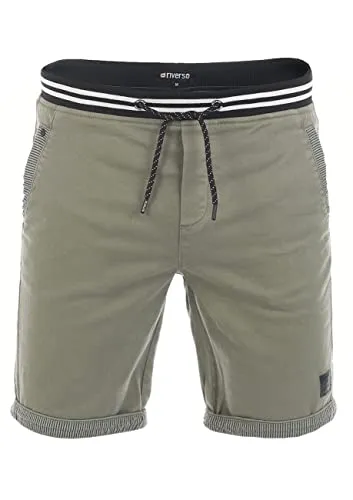 riverso Herren Shorts RIVMichel - Kurze Bermuda Hose für Sommer und Sport - Herren-Shorts aus 98% Baumwolle mit modernem Design, Kordelzug und praktischen Taschen. Ideal für Strand und Freizeit, in vielen Größen bis 5XL erhältlich.