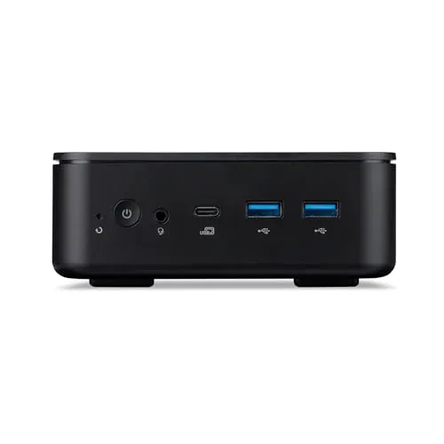 Acer Veriton NUC Mini PC | Core i7 | 32GB RAM | 1TB SSD - Kompakter Barebone-Computer mit leistungsstarkem Core i7-Prozessor, ideal für effizientes Arbeiten und Multitasking. Inklusive 128GB Sicherungsstick für schnelle Datensicherung.