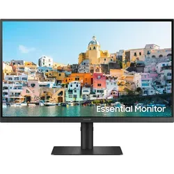 Samsung S24A400UJU 24 Zoll Full HD Monitor - LCD Monitor mit 1920 x 1080 Pixeln, ideal für gelegentliche Computerarbeiten, ausgestattet mit Touchscreen und Adaptive-Sync für flüssige Bildwiedergabe.