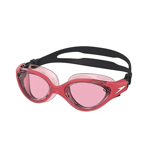 Speedo Biofuse 2.0 Schwimmbrille | Design für Damen | Patentierter Verstellmechanismus | Anti-Beschlag | Wasserdicht | Bequemer Sitz