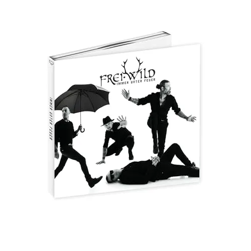 FREI.WILD Immer unter Feuer - 2 CD Album - Frei.Wilds neues Rockalbum "Immer unter Feuer" (2025) in hochwertiger 2 CD Edition. Erlebe ihre kraftvollen Texte und Melodien in bester Qualität!