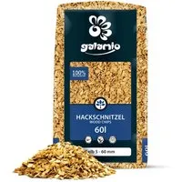 Galamio Holzhackschnitzel Gelb 60l