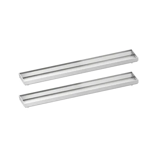 Dallmer CeraWall Individual Duo Abdeckung 535191 - Duschabläufe aus Edelstahl matt, ideal zum Befliesen mit glasierten Fliesen, passend zur Duschrinne CeraWall P Duo für ein modernes Baddesign.