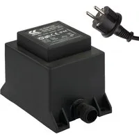 KERRY 12V 39,6VA Trafo schwarz - Netzteile & Ladegeräte, ideal für LED-Beleuchtung mit IP44 Schutzklasse für den Innen- und Außeneinsatz.