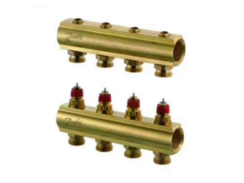 Danfoss FBH-Verteiler FHF 4 Kreise - Sonstige, hochwertiger Verteiler für Fußbodenheizungen, ideal für effiziente Wärmeverteilung in Ihrem Zuhause.