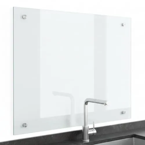 Mucola Küchenrückwand Klarglas Spritzschutz - ESG Sicherheitsglas - Moderne Küchenrückwand aus 6 mm ESG-Sicherheitsglas als eleganter Spritzschutz. Kratzfest, hitzebeständig und pflegeleicht – perfekt für Herd und Spüle. Einfache Montage und ansprechendes Design für jede Küche.