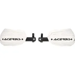 Acerbis Triumph Tiger 900 Rally Pro Handschützer - Weiß/Schwarz - Robuste ADV Handschützer für leichten Offroad-Einsatz, bieten optimalen Schutz und einfache Montage, ideal für Triumph Tiger 900 Rally Pro 2024/2025.