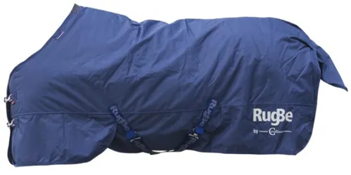 Kerbl Winterdecke RugBe IceProtect 200 g - Dunkelnavy 165 cm - Pferdedecke mit 200 g Füllung, ideal für kalte Tage und optimalen Schutz vor Kälte und Nässe.