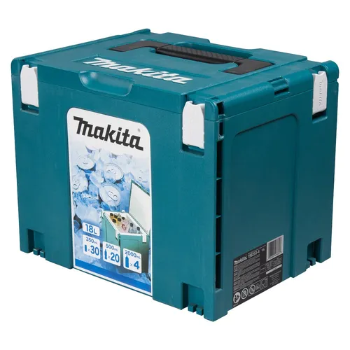 Makita Kühlbox 198253-4 - Isolierte 18L Kühlbox für Auto und Camping, inklusive Schultergurt und ideal für unterwegs