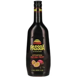 Passoa Liqueur 17% Vol. 0,7l - Fruchtiger Passoa Likör mit 17% Vol., perfekt für Cocktails oder als erfrischender Genuss pur. Ideal für gesellige Abende!