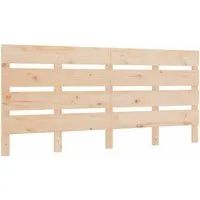 vidaXL Kopfteil 150x3x80 cm aus massivem Kiefernholz - Klassisches Bett-Headboard aus massivem Kiefernholz mit rustikaler Optik und modernem Lattendesign, ideal als stilvolle Rückenstütze für gemütliche Abende im Bett.