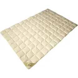 Garanta Naturfaserbettdecke Bio kbA – Sommerbettdecke aus Wildseide und Baumwolle - Hochwertige Steppbettdecke (200x220 cm) mit atmungsaktiver Füllung aus 60% Seide und 40% Baumwolle. Ideal für Allergiker, OEKO-TEX® zertifiziert für geprüfte Qualität.