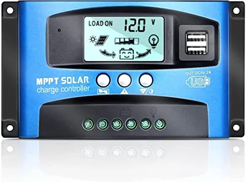 100A MPPT Solar Laderegler - Hochleistungs Regulator für 12V/24V Systeme - MPPT-Solarladeregler mit 99,9% Effizienz und umfassendem Schutz, ideal für nachhaltige Energieversorgung und maximale Batterielebensdauer.