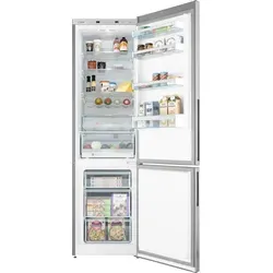 Bosch KGE39ALCA Serie 6 - Kühl-Gefrier-Kombination 201 cm, 249 L Kühlen + 88 L Gefrieren, VitaFresh für längere Frische und LowFrost für selteneres Abtauen