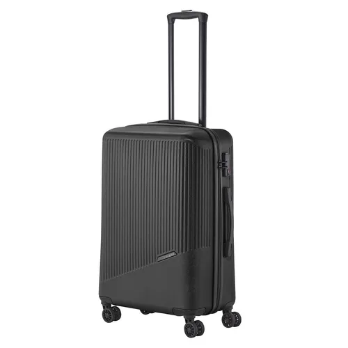 travelite Bali Trolley 67 cm - Leichter Hartschalen-Trolley mit TSA-Schloss, 4 drehbare Rollen für stressfreies Reisen in Stil und Komfort