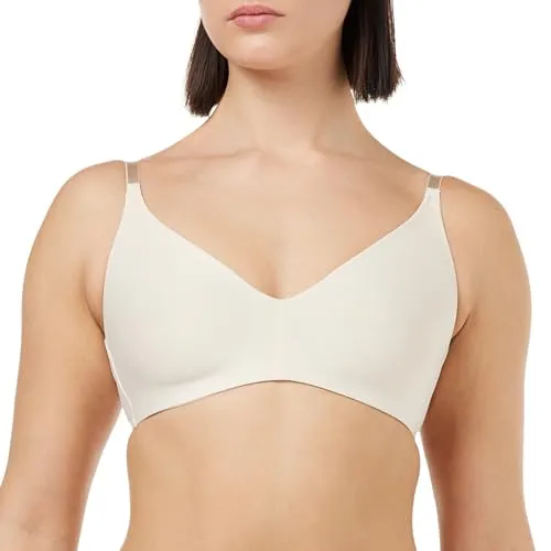 Triumph Damen Pure Micro N Bra, Cameo BEIGE, 75D - Funktionsunterwäsche, bügelloser BH mit unsichtbaren Nähten für optimalen Tragekomfort und einen natürlichen Look unter der Kleidung.