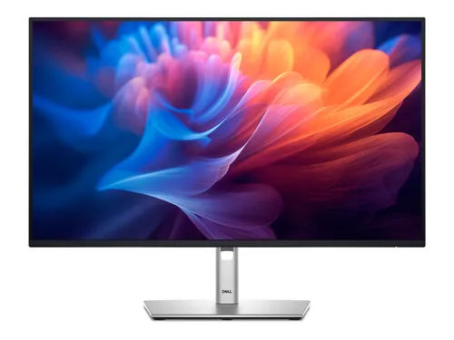 Dell P2725H Monitor - 27 Zoll Full HD, 1920 x 1080, IPS-Technologie, vielseitige Anschlussmöglichkeiten und pivotierbar für optimale Ergonomie