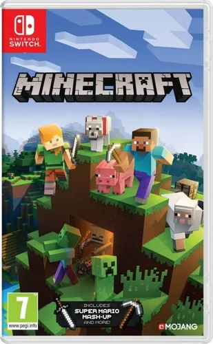 Minecraft für Nintendo Switch - Simulationsspiel von Mojang, ideal für kreative Abenteuer auf der Nintendo Switch, USK ab 6 Jahren.