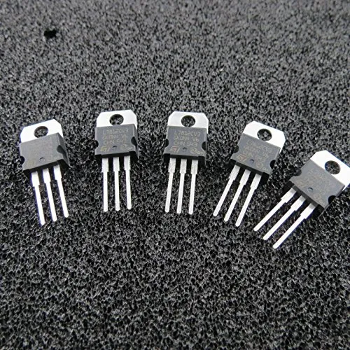 Unbekannt 5X Spannungsregler 7812 + 12V 1,5A L7812CV TO220 positiv ST MICROELECTRONICS