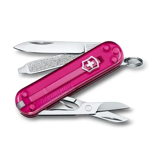 Victorinox Classic SD 7 Funktionen - kleines Taschenmesser Cupcake Dream - Kompaktes Schweizer Taschenmesser mit 7 Funktionen, ideal für Alltagsaufgaben. Verfügbar in bunten Farben, vereint Funktionalität und Stil.