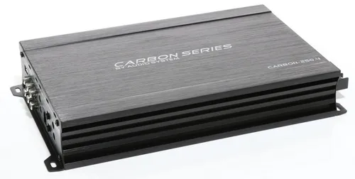 Audio System CARBON-250.4 4-Kanal A/B Verstärker - Verstärker mit 4x65 W RMS Leistung, variablen Hoch- und Tiefpass-Filtern und automatischem Hochpegeleingang für flexibles Audio-Setup. Ideal für hochwertige Klanglösungen im Auto.