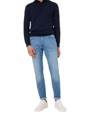 Herren Regular-fit-Jeans PIERRE CARDIN "PC-Lyon" - Bequeme und stilvolle Herren-Jeans im Five-Pocket Style, aus pflegeleichtem Webstoff für vielseitige Kombinationsmöglichkeiten. Ideal für lässige und elegante Looks.