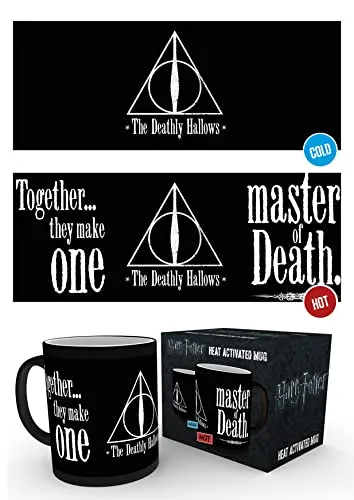 GBeye Heat Change Mug - Harry Potter Deathly Hallows