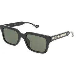 Gucci GG1732SK Herren-Sonnenbrille - Sonnenbrillen | Stilvolle schwarz-graue Vollrand-Sonnenbrille mit robustem Kunststoff-Gestell für optimalen Tragekomfort und UV-Schutz.