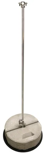 Dehn DH PAE 18 D16 1000 AL V2A Distanzhalter 16mm - Zubehör für Erdungsmaterial, flexibler Distanzhalter für HVI light plus Leitung mit robuster MV-Klemme für sichere Verbindungen.
