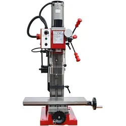 Bohr- Fräsmaschine SIEG X2P - 230 Volt Motor, stufenlose Drehzahlregulierung und präziser Feinvorschub für professionelle Anwendungen