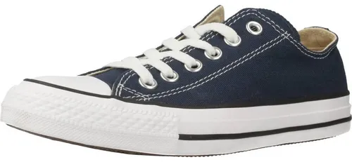 CONVERSE All Star Ox Core Marineblau Größe EU 3-7 - Damen Sneaker in Marineblau aus leichtem Leinen, ideal für lässige Outfits und den Alltag.