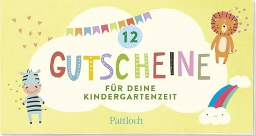 Gutscheine für deine Kindergartenzeit: Zauberhaftes Gutschein-Heft für Kinder ab 3 Jahren (Mädchen und Jungen) (Geschenke für Kindergarten-Kinder) 12