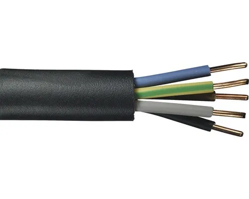 Erdkabel NYY-J 5x2,5 mm² 25 m schwarz