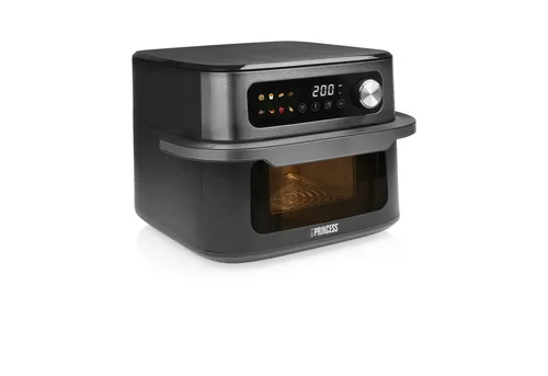 Princess Heißluftfritteuse 182480 MAXI CRISP 10 L - Leckere, fettfreie Speisen zubereiten mit der Princess Heißluftfritteuse. 1800 W Leistung, großzügiger 10 L Korb und kompakte Bauweise für einfache Handhabung.