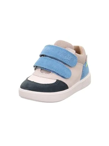 Superfit Supies mehrfarbig (9030) 26 - Der perfekte Lauflernschuh - Sneaker für Kinder mit hochwertigem Nappa- und Veloursleder, flexibler PU-Sohle und herausnehmbarer Einlegesohle für maximalen Komfort und natürliche Abrollbewegung.