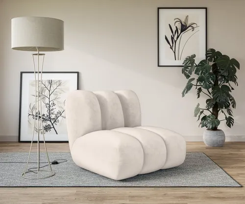 LeGer Home by Lena Gercke Sessel Priya - Einzelsessel mit moderner Steppung, gemütlich und handgefertigt, perfekt für entspannte Stunden in deinem Wohnzimmer.