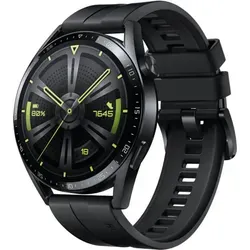 HUAWEI WATCH GT 3 46mm GPS - Smartwatch mit langer Akkulaufzeit - Smartwatch mit präziser Herzfrequenzüberwachung und ganztägiger SpO2-Messung. Ideal für Sportler mit über 100 Trainingsmodi und KI-Lauftrainer für personalisierte Trainingspläne.